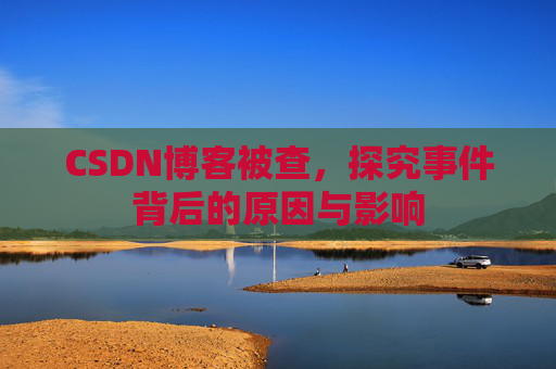 CSDN博客被查，探究事件背后的原因与影响
